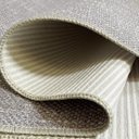 Ver imagem 3 de Tapete Passadeira Sisal Sintético 45x135- Antiderrapante Cinza