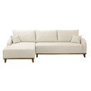 Ver imagem 3 de Sofá Albano Linho 250cm Chaise Lado Esquerdo Meu Sofá Online A302 Linho Branco