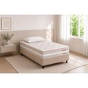 Ver imagem 1 de Cama Box Crc Solt +Colchão Molas Master Pocket Bergamo Orthoflex 88x188