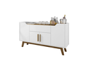 Ver imagem 1 de Aparador Buffet Future Branco/cinamomo – Bechara Móveis