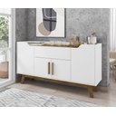 Ver imagem 2 de Aparador Buffet Future Branco/cinamomo – Bechara Móveis