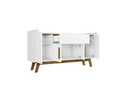 Ver imagem 3 de Aparador Buffet Future Branco/cinamomo – Bechara Móveis