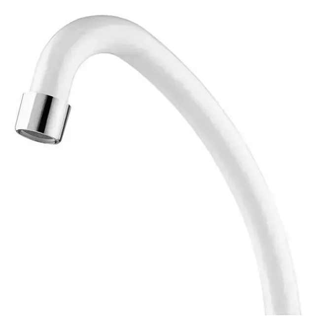 Ver imagem 2 de Torneira Cozinha Mesa Bica Móvel Branca Lagune Viqua