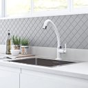 Ver imagem 7 de Torneira Cozinha Mesa Bica Móvel Branca Lagune Viqua