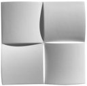 Ver imagem 2 de Forma 3d Gesso e Cimento Abs - Almofada 50x50