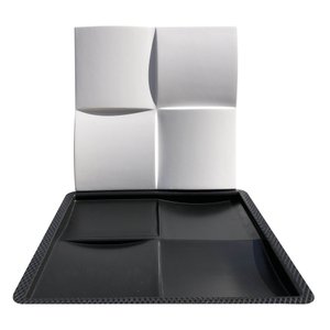Forma 3d Gesso e Cimento Abs - Almofada 50x50