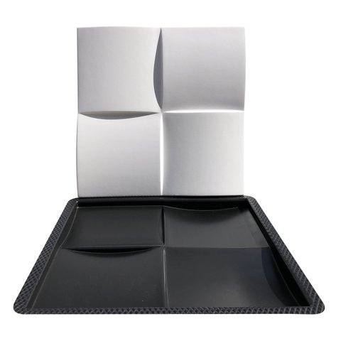 Forma 3d Gesso e Cimento Abs - Almofada 50x50