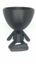 Ver imagem 2 de Vaso Decorativo - Robert Plant - Sentado Com Perna Cruzada - Impresso em 3D