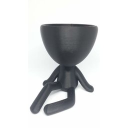 Vaso Decorativo - Robert Plant - Sentado - Impresso em 3D - 1
