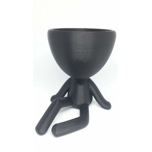 Vaso Decorativo - Robert Plant - Sentado - Impresso em 3D