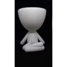 Vaso Decorativo - Robert Plant - Sentado Com Perna Cruzada - Impresso em 3D - 2