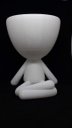 Ver imagem 2 de Vaso Decorativo - Robert Plant - Sentado Com Perna Cruzada - Impresso em 3D