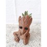 Vaso Suculenta - Baby Groot - Impresso em 3D - 3