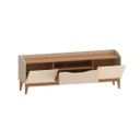 Ver imagem 3 de Rack Ravena 180 TV até 60 Off White/Noce Casa D