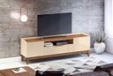 Ver imagem 2 de Rack Ravena 180 TV até 60 Off White/Noce Casa D