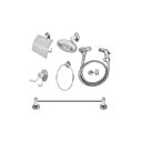 Ver imagem 3 de Kit Acessorios Banheiro 6pcs com Ducha Higienica Inox Completa 1/4 Volta