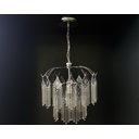 Ver imagem 3 de Lustre Pendente De Cristal Vidro Para Quarto Moderno