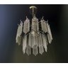 Lustre Pendente De Cristal Vidro Para Quarto Moderno - 2