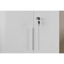 Ver imagem 3 de Armário de Cozinha Modulado Bordo 2 Portas C/ Chave 32cm Amendoa/off White - Ronipa