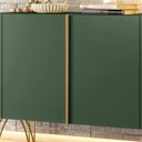Ver imagem 6 de Aparador Buffet Sala Benvenuto com 2 Portas e Pés em Aço Verde Pistache