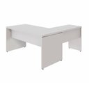 Ver imagem 2 de Mesa de Escritório em L F5 Office Moderno sem Gavetas MDP 150cm Cinza F5 Office