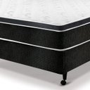 Ver imagem 3 de Cama Box Queen Castor Black e White Air One Face D33 158x198x50 + Box Castor