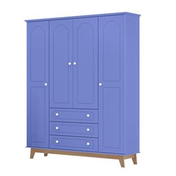 Guarda Roupas Infantil Tuboarte Henry 4 portas e 3 gavetas 100% em MDF - 3
