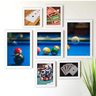 Kit de Quadros Decorativos 7 Peças Jogos Los Quadros - 1