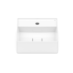Cuba Roca Apoio Quadrada C/mesa Terra T8 350x350 Black Matte Branco - 4