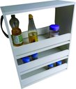Ver imagem 2 de Balcão Porta Temperos Condimentos com Rodízios Cozinha
