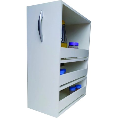 Balcão Porta Temperos Condimentos com Rodízios Cozinha