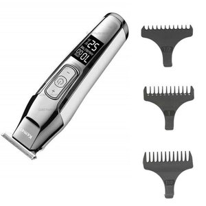 Máquina de Acabamento Profissional Kemei Km-5027 Lcd