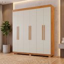 Ver imagem 1 de Guarda-Roupa Casal 6 Portas 2 Gavetas MDF Miami Yescasa
