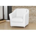 Ver imagem 1 de Poltrona Decorativa Bia - Branco corino