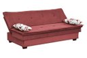 Ver imagem 3 de Sofá Cama Casal Kate - Goiaba/Floral