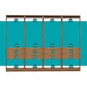 Ver imagem 3 de Guarda-Roupas Closet Modulado Alasca 240cm 4 Peças com 8 Gavetas e Cabideiros Freijó Carraro