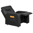 Ver imagem 2 de Poltrona Matrix Reclinável Azera - Preto corino