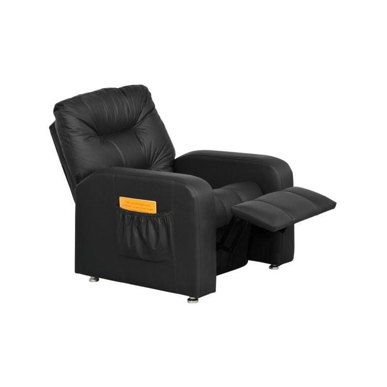 Poltrona Matrix Reclinável Azera - Preto corino