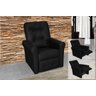 Poltrona do papai reclinável Clio - Preto corino - 4