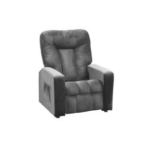 Poltrona do Papai Reclinável Pallas MX5 - Veludo Chumbo