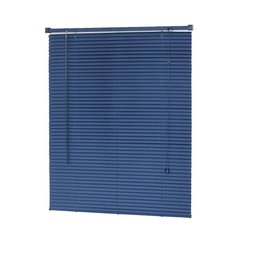 Persiana Horizontal PVC Azul 70 (L) x 132 (A) cm Cortina Completa C/ Kit de Instalação 0,70 x 1,32 - 4