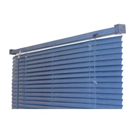 Persiana Horizontal PVC Azul 70 (L) x 132 (A) cm Cortina Completa C/ Kit de Instalação 0,70 x 1,32 - 3