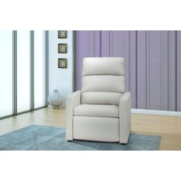 Poltrona Reclinável com Balanço Fiesta - Bege Corino - 2