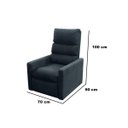 Ver imagem 5 de Poltrona do papai Reclinável Turin - Chumbo light