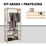 Conjunto Arara Mais Três Suporte Para Sacada Versátil - 1
