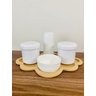 Kit Organizador c/ Garrafa Térmica + Bandeja Nuvem - 1
