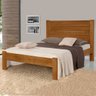 Cama De Madeira Maciça De Casal Castanho - 2