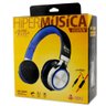 Headfone Com Microfone Para Pc E Smartphone Preto E Vermelho - 3