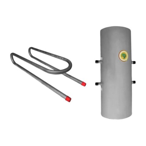 Serpentina de Fogão e Cilindro Galvanizado 3/4 81x44cm 100L