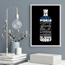 Ver imagem 2 de Quadro Decorativo Garrafa de Vodka 24x18cm - com Vidro:madeira Branca